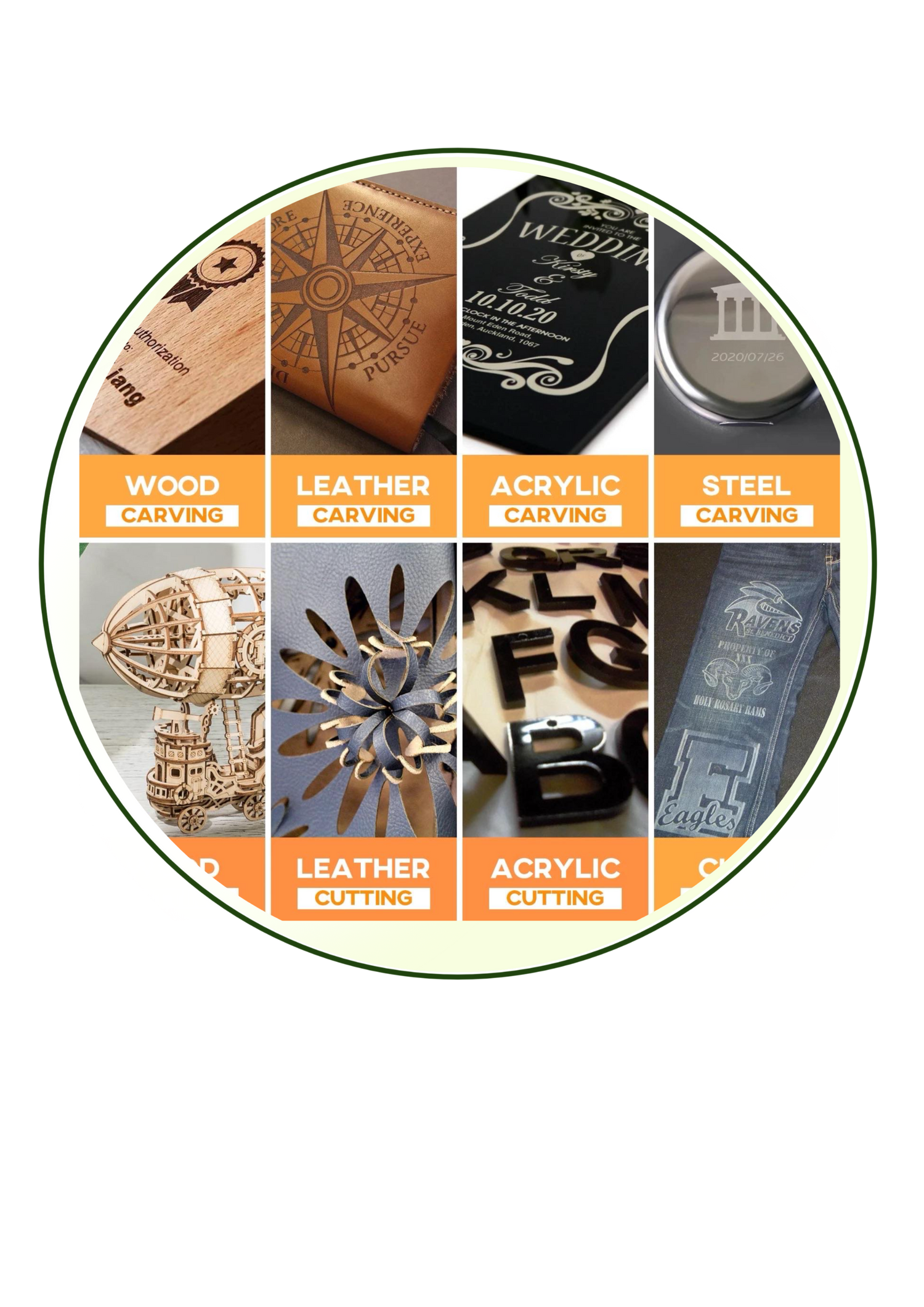 Laser Engraved Products