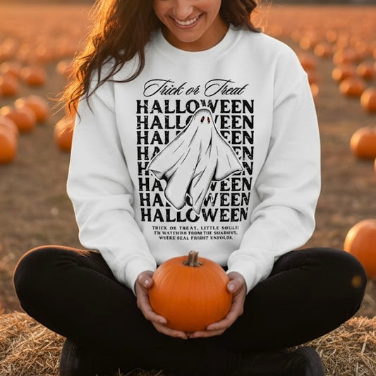 Trick or Treat Halloween 04- Adult Sweatshirt