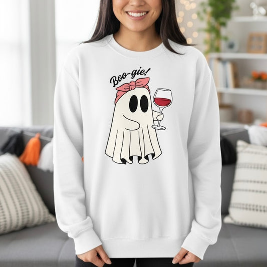 Boo-gie Halloween 02 - Adult Sweatshirt
