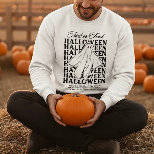 Trick or Treat Halloween 04- Adult Sweatshirt