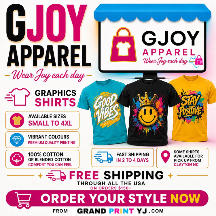 GJOY Apparel - Wear Joy Every Day