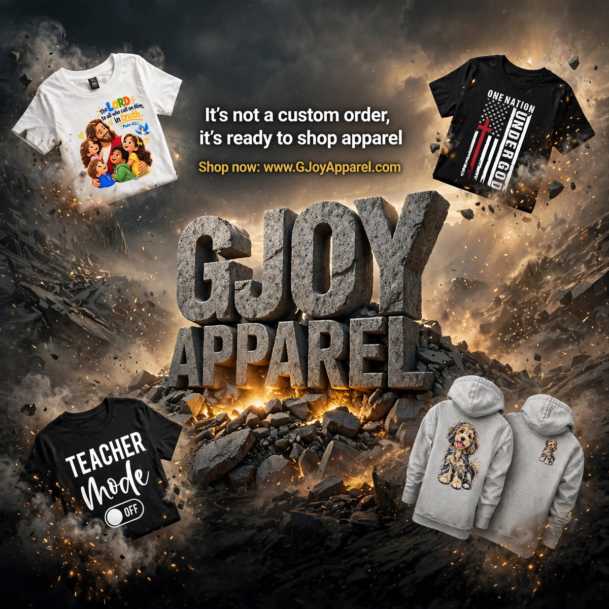 GJOY Apparel - Wear Joy Every Day