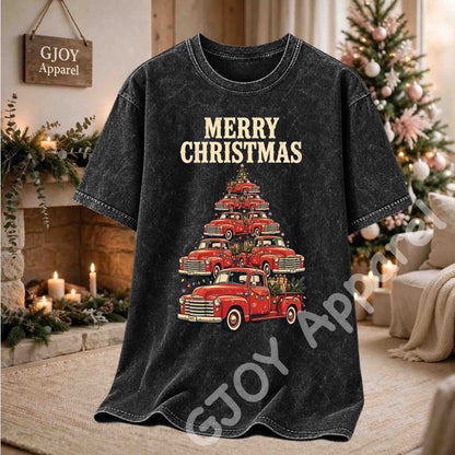 Christmas Nc 15 - Local Vintage Cars Christmas Tree Sweatshirt - Adult and Youth -Acid was adult Shirts