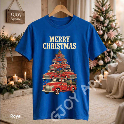 Christmas Nc 15 - Local Vintage Cars Christmas Tree Sweatshirt - Adult and Youth -Acid was adult Shirts