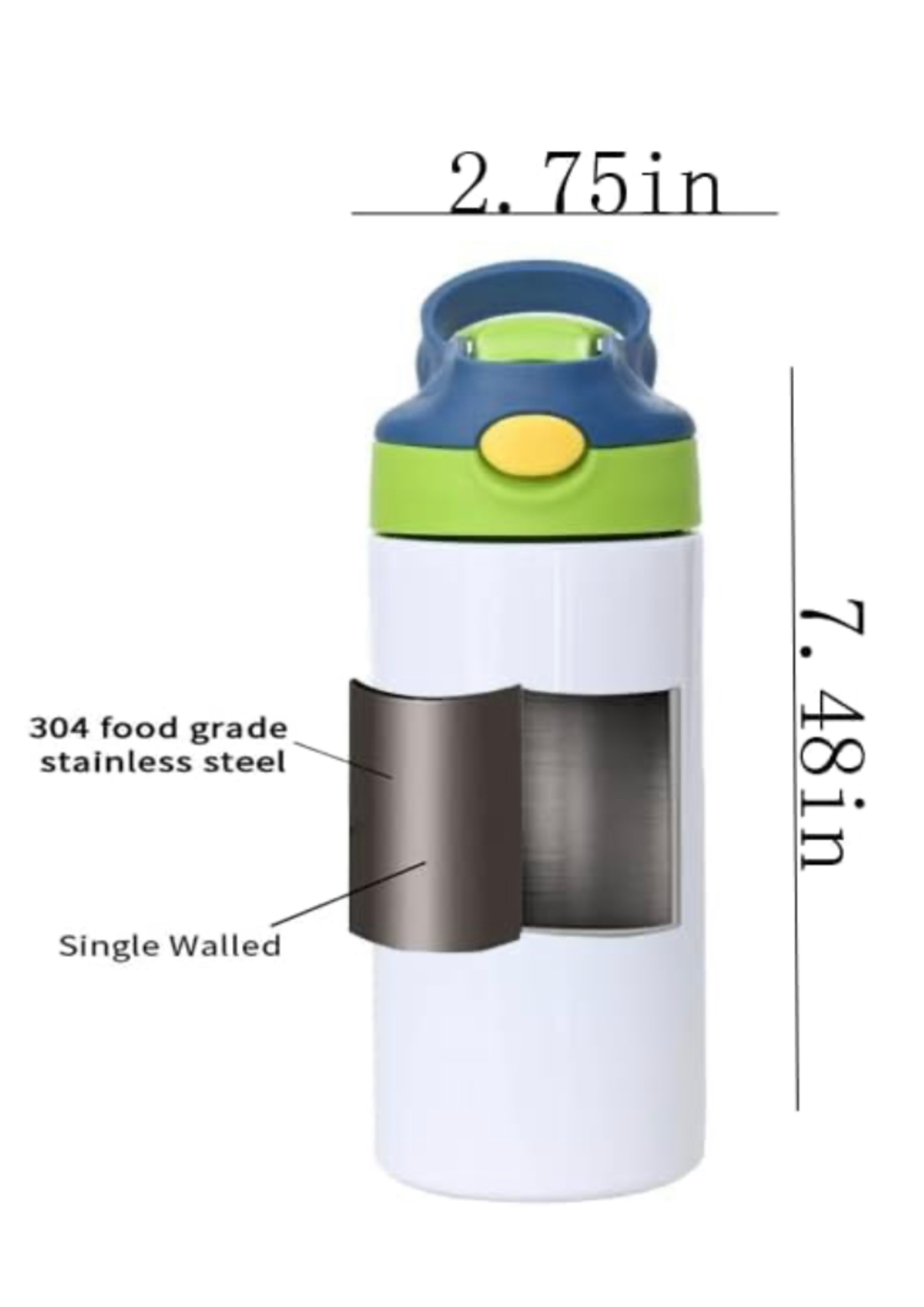 12oz Kids Tumbler, Kids Sublimation Tumbler with with One-click Pop-up Straw and Handle, Children Cups for Milk, Soda, Juice, Drinks, Double Wall Keeps the heat Grand Print YJ {{“ YJ “}} {{“print shirt”}} {{“custom gift”}}