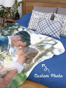 Customized blanket one photo