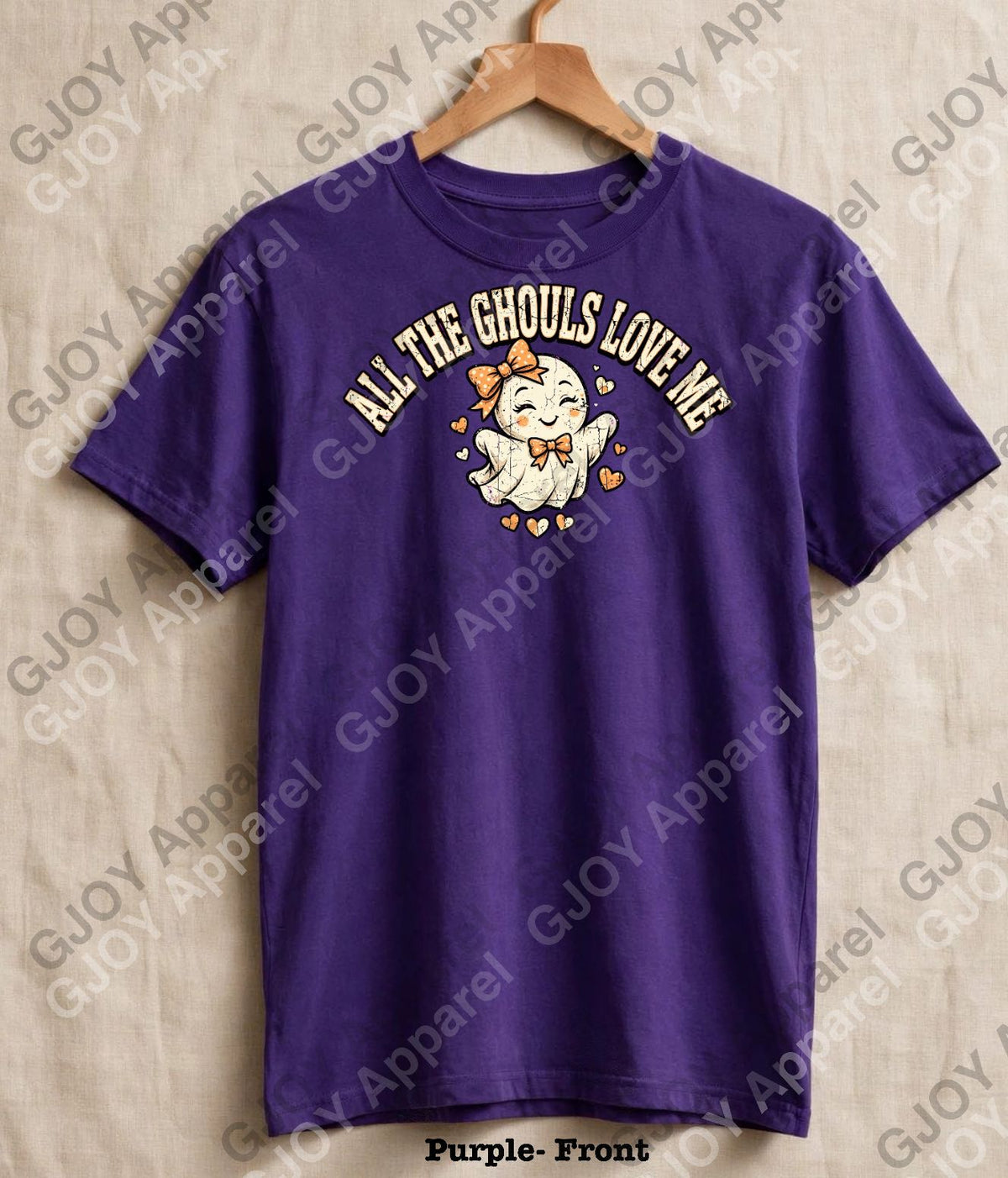 Halloween (101) All Ghouls Love me - Vintage | Stylish Acid Was Unisex Oversized Graphic Tee |Youth Gildan| Adult Gildan