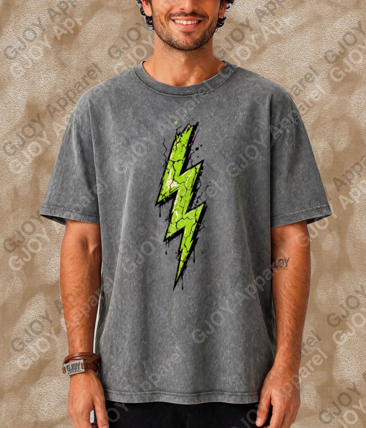 Halloween 104 Ghostly Vibes - Adult Vintage Stylish Acid Wash Unisex Oversized Graphic Tee |Youth Gildan| Adult Gildan