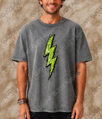 Halloween 104 Ghostly Vibes - Adult Vintage Stylish Acid Wash Unisex Oversized Graphic Tee |Youth Gildan| Adult Gildan
