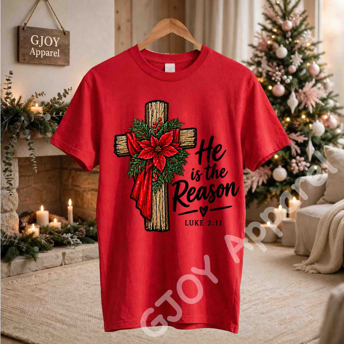 Christmas 1020 - He is the Reason Christmas Sweatshirt - Adult and Youth -Acid was adult Shirts