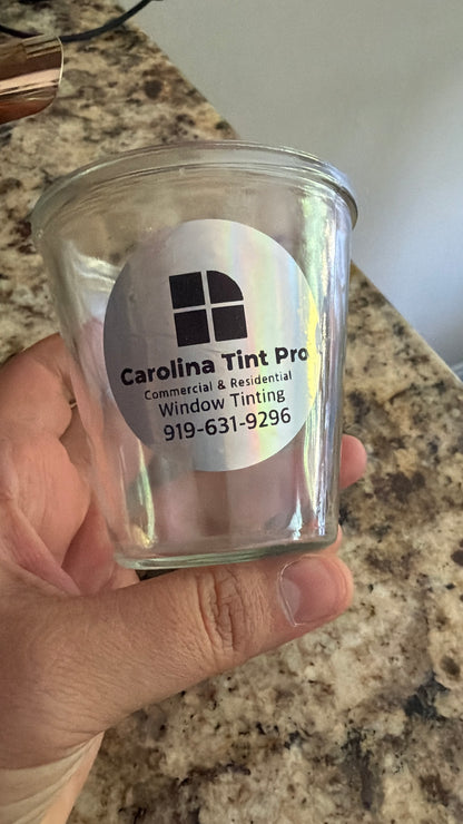Waterproof Thermal Stickers - 2” circles