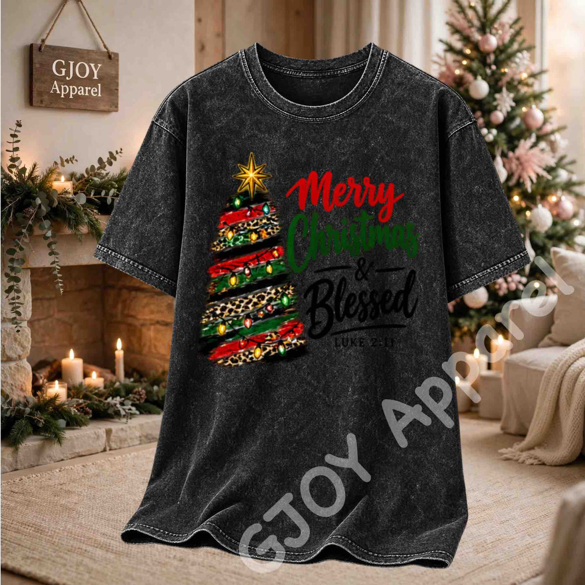 Christmas 1021 - Merry Christmas and Blessed Sweatshirt - Adult and Youth -Acid was adult Shirts