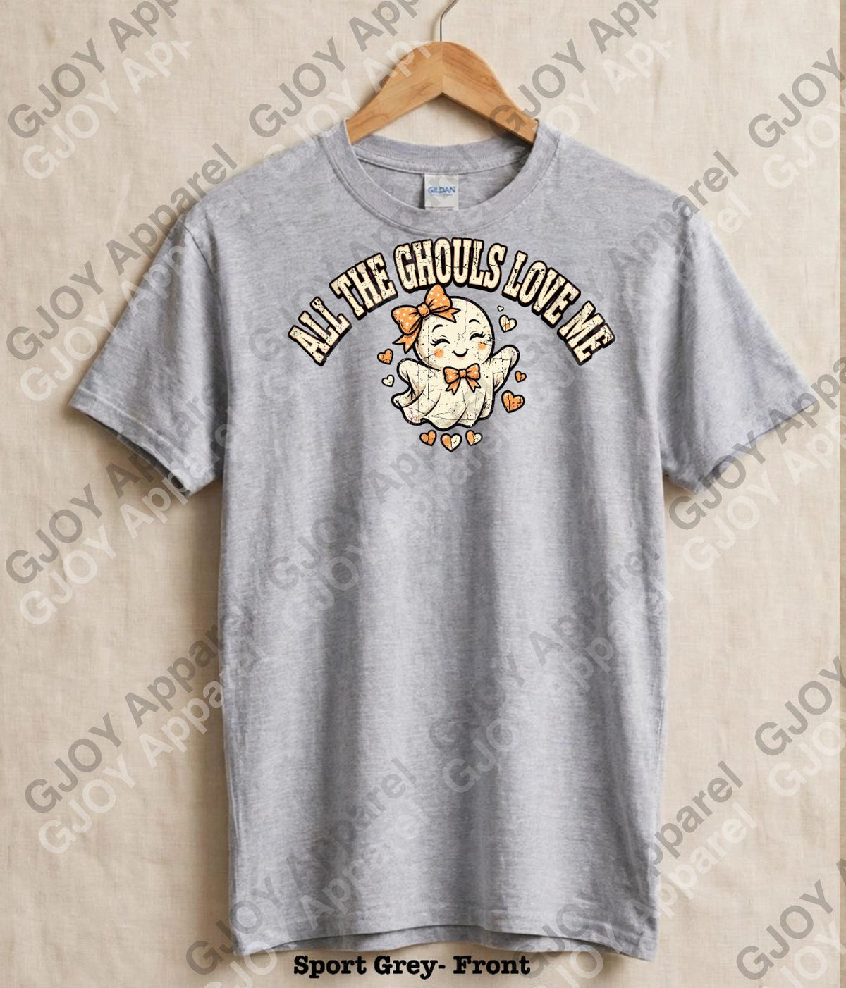Halloween (101) All Ghouls Love me - Vintage | Stylish Acid Was Unisex Oversized Graphic Tee |Youth Gildan| Adult Gildan