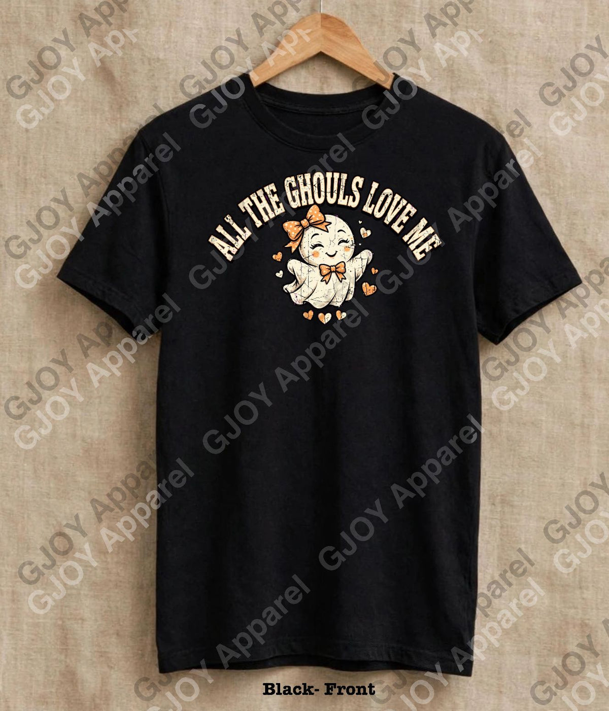 Halloween (101) All Ghouls Love me - Vintage | Stylish Acid Was Unisex Oversized Graphic Tee |Youth Gildan| Adult Gildan