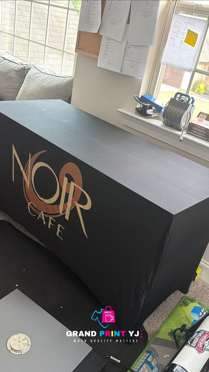 Custom Stretchy Tablecloth - Print Only- Tablecloth are NOT included