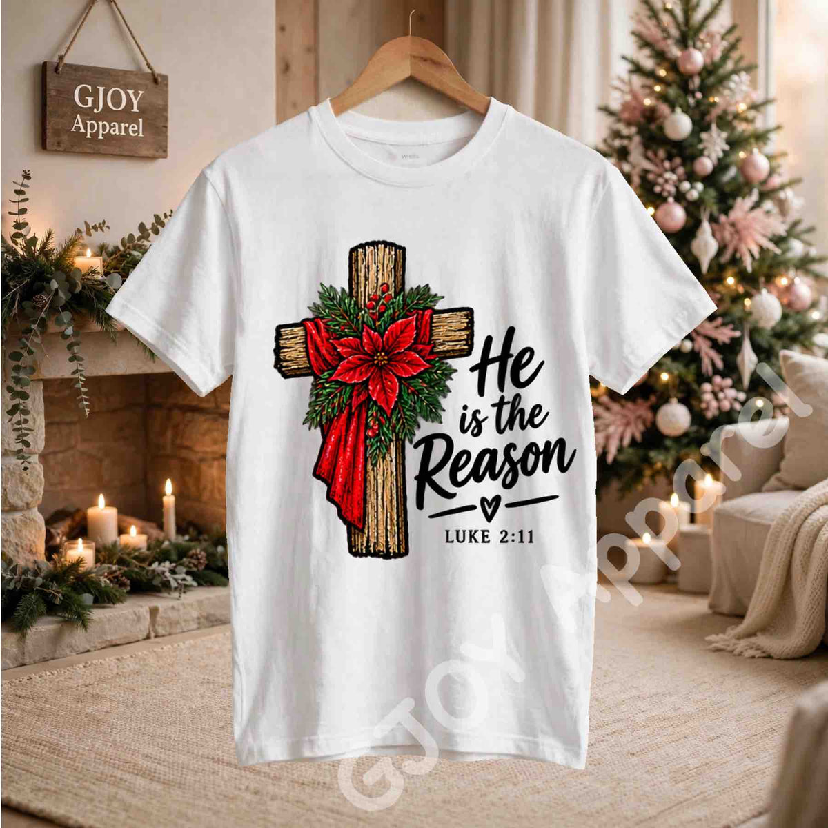 Christmas 1020 - He is the Reason Christmas Sweatshirt - Adult and Youth -Acid was adult Shirts