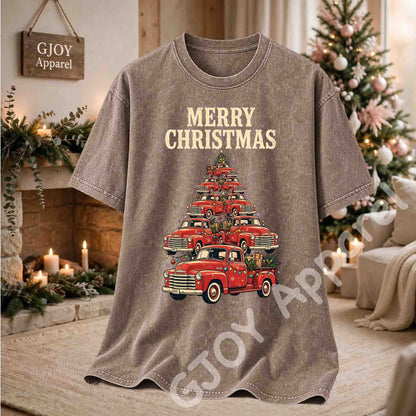 Christmas Nc 15 - Local Vintage Cars Christmas Tree Sweatshirt - Adult and Youth -Acid was adult Shirts