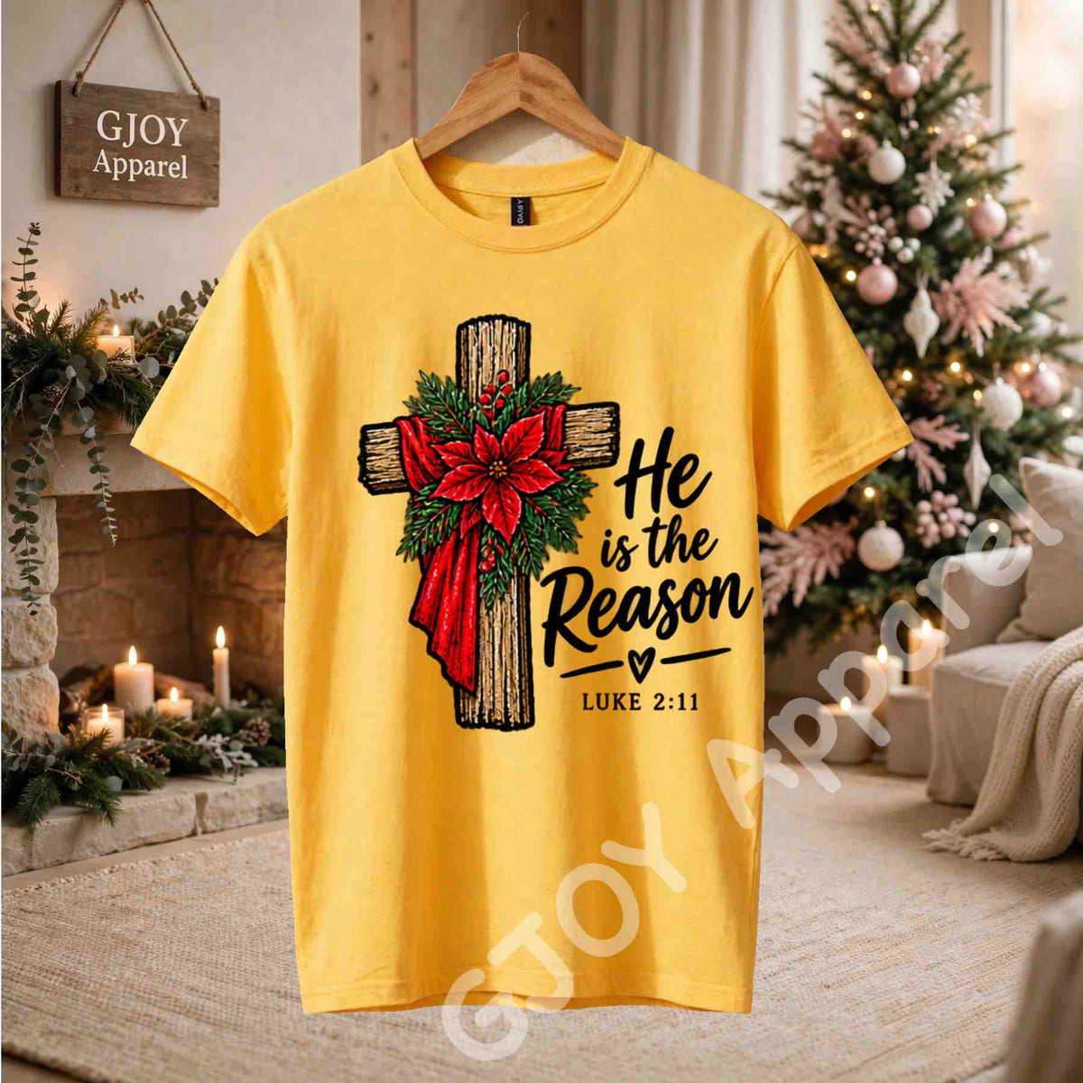 Christmas 1020 - He is the Reason Christmas Sweatshirt - Adult and Youth -Acid was adult Shirts
