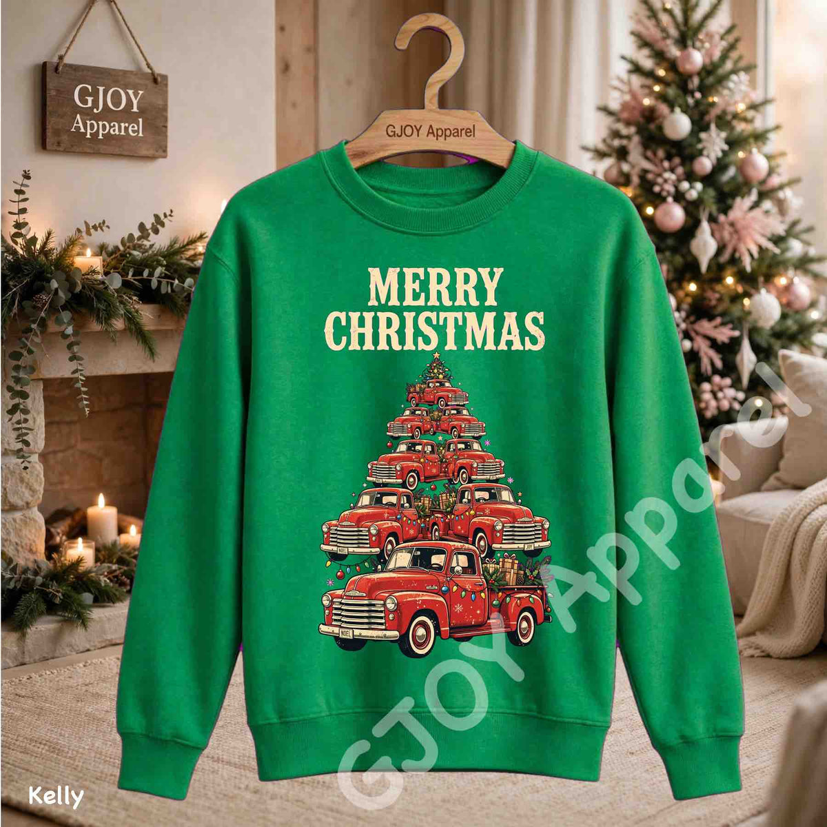 Christmas Nc 15 - Local Vintage Cars Christmas Tree Sweatshirt - Adult and Youth -Acid was adult Shirts