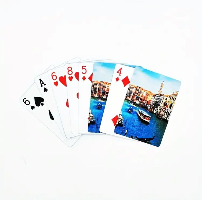 Personalized playing cards