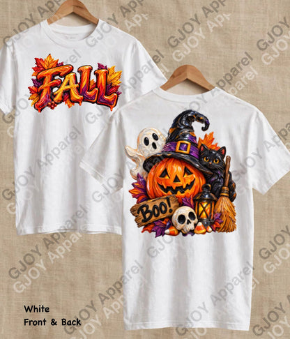 Halloween 125 Fall- Adult Vintage Stylish Acid Wash Unisex Oversized Graphic Tee |Youth Shirt Gildan| Adult Shirt Gildan