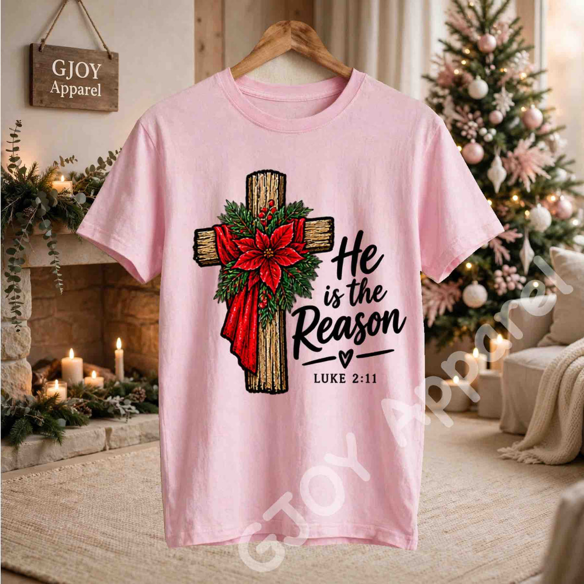 Christmas 1020 - He is the Reason Christmas Sweatshirt - Adult and Youth -Acid was adult Shirts