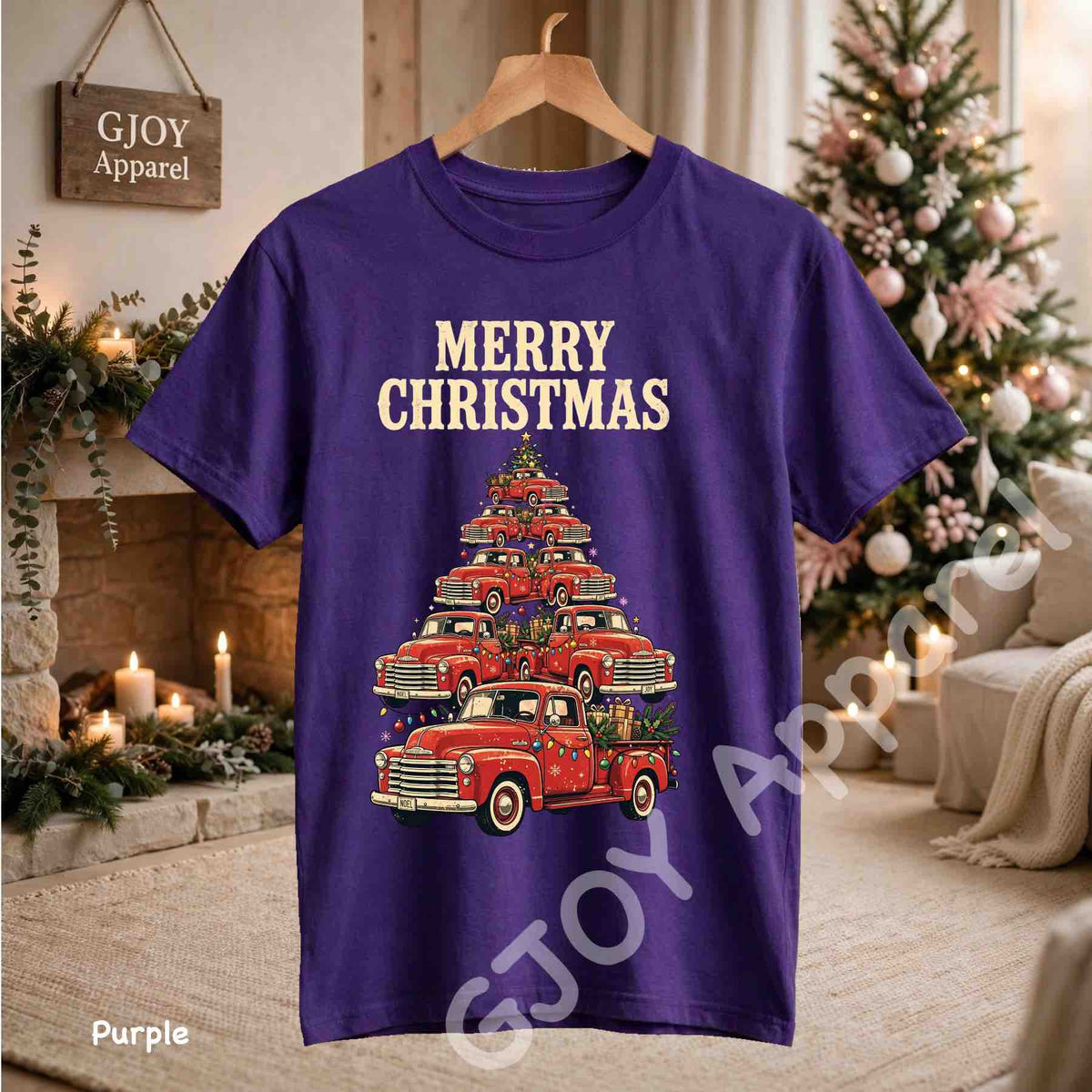 Christmas Nc 15 - Local Vintage Cars Christmas Tree Sweatshirt - Adult and Youth -Acid was adult Shirts
