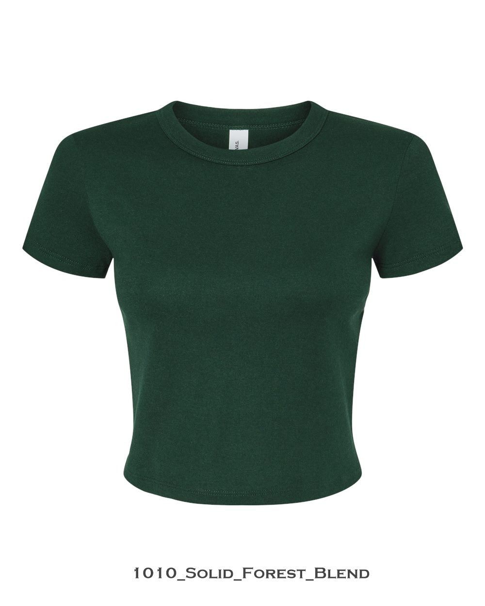 Customized Women's Micro Rib Baby Tee - BELLA + CANVAS 1010