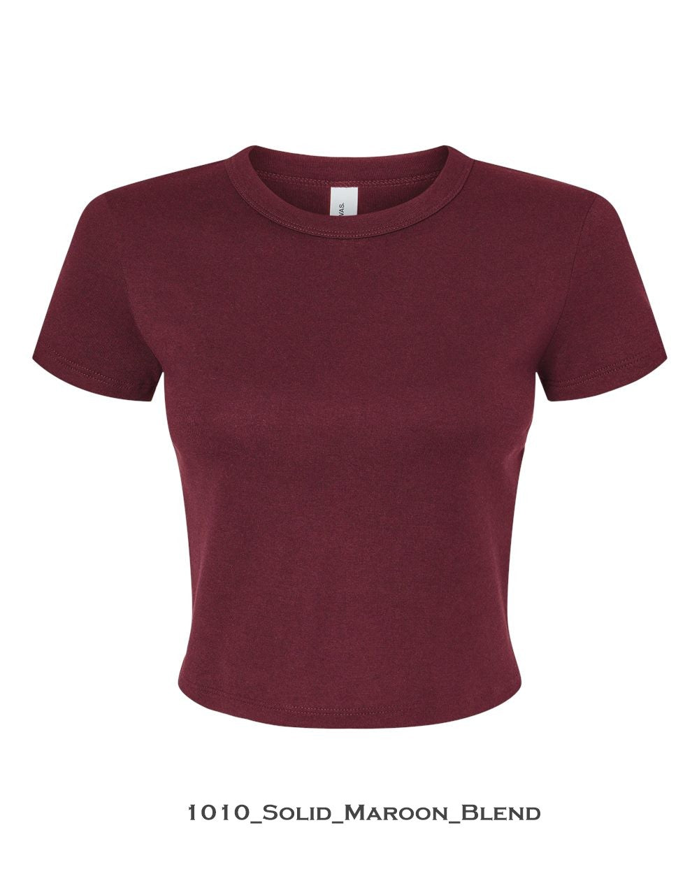 Customized Women's Micro Rib Baby Tee - BELLA + CANVAS 1010