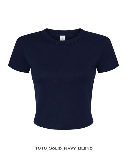 Customized Women's Micro Rib Baby Tee - BELLA + CANVAS 1010