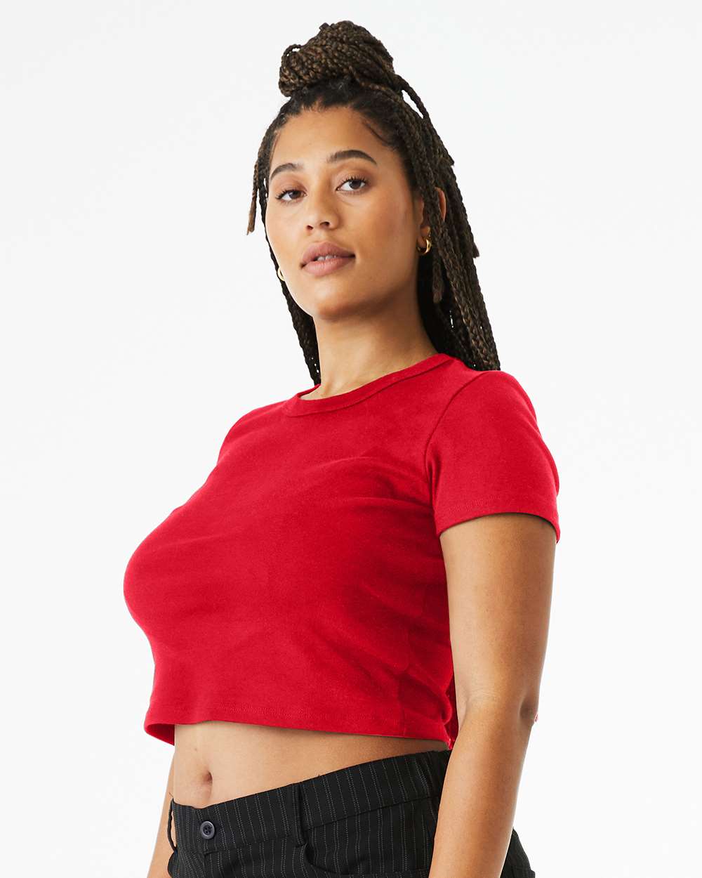 Customized Women's Micro Rib Baby Tee - BELLA + CANVAS 1010