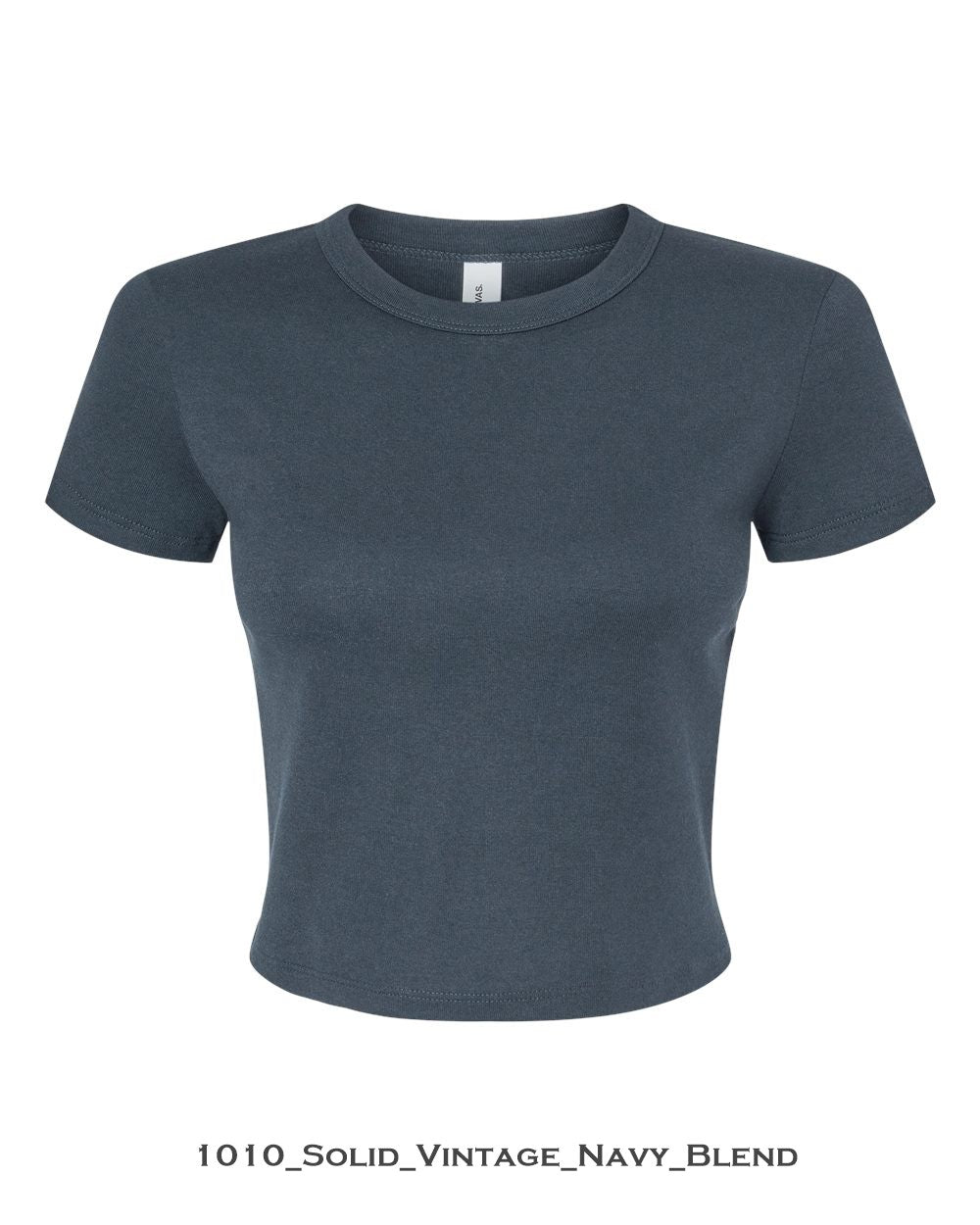 Customized Women's Micro Rib Baby Tee - BELLA + CANVAS 1010