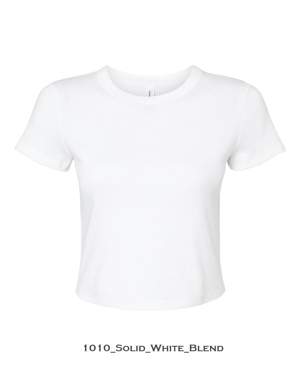 Customized Women's Micro Rib Baby Tee - BELLA + CANVAS 1010