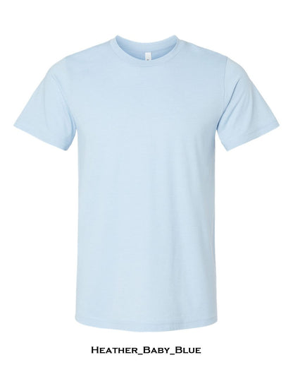 Customized Unisex CVC Jersey Tee - BELLA + CANVAS 3001CVC