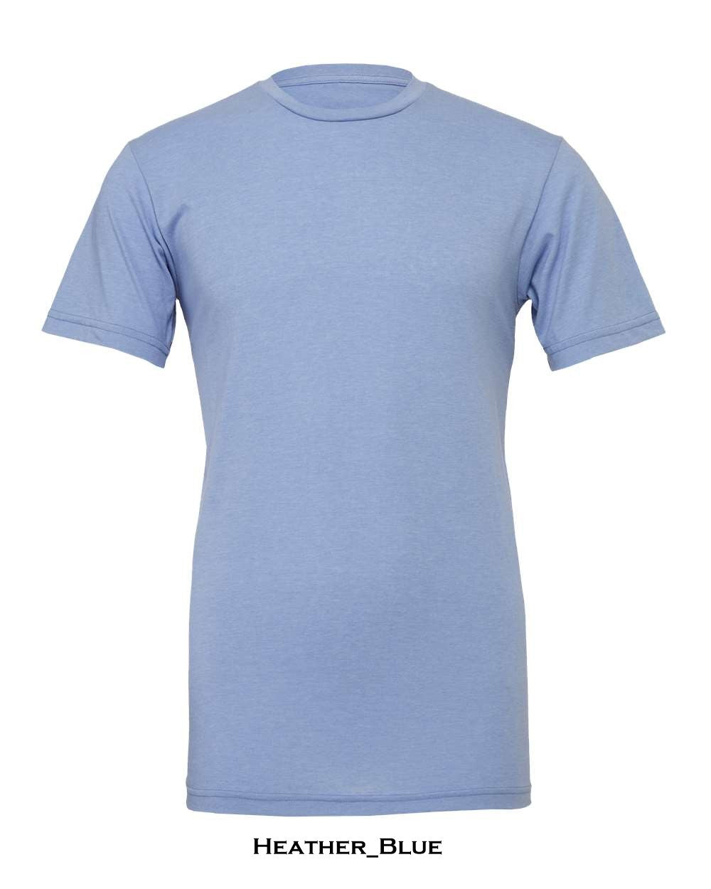 Customized Unisex CVC Jersey Tee - BELLA + CANVAS 3001CVC