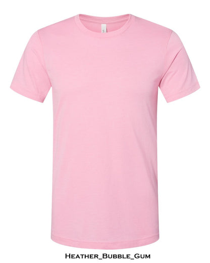 Customized Unisex CVC Jersey Tee - BELLA + CANVAS 3001CVC