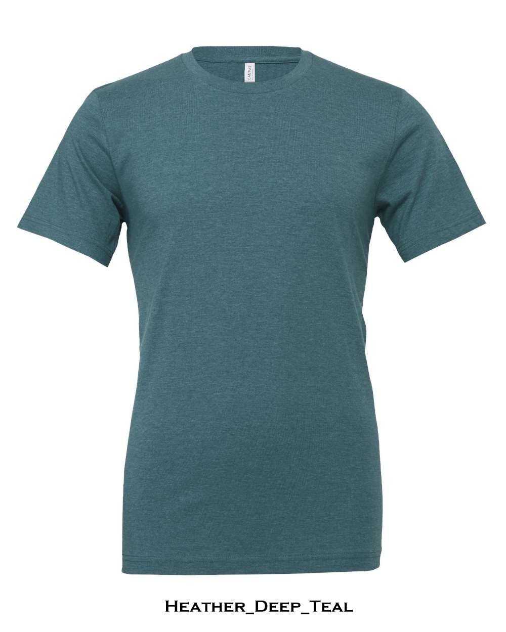 Customized Unisex CVC Jersey Tee - BELLA + CANVAS 3001CVC