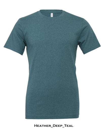 Customized Unisex CVC Jersey Tee - BELLA + CANVAS 3001CVC