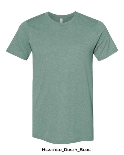 Customized Unisex CVC Jersey Tee - BELLA + CANVAS 3001CVC