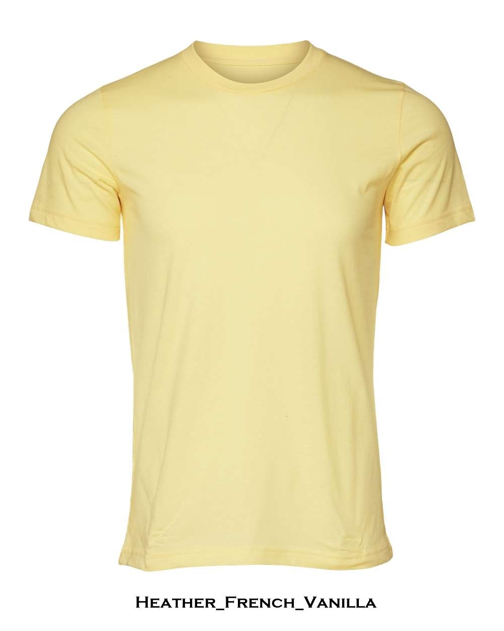 Customized Unisex CVC Jersey Tee - BELLA + CANVAS 3001CVC