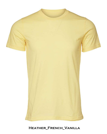 Customized Unisex CVC Jersey Tee - BELLA + CANVAS 3001CVC
