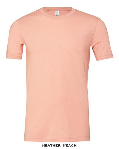 Customized Unisex CVC Jersey Tee - BELLA + CANVAS 3001CVC