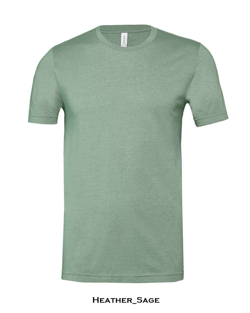 Customized Unisex CVC Jersey Tee - BELLA + CANVAS 3001CVC