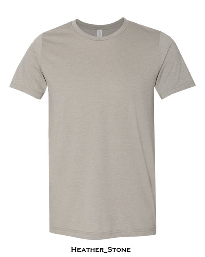 Customized Unisex CVC Jersey Tee - BELLA + CANVAS 3001CVC