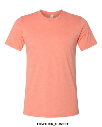 Customized Unisex CVC Jersey Tee - BELLA + CANVAS 3001CVC