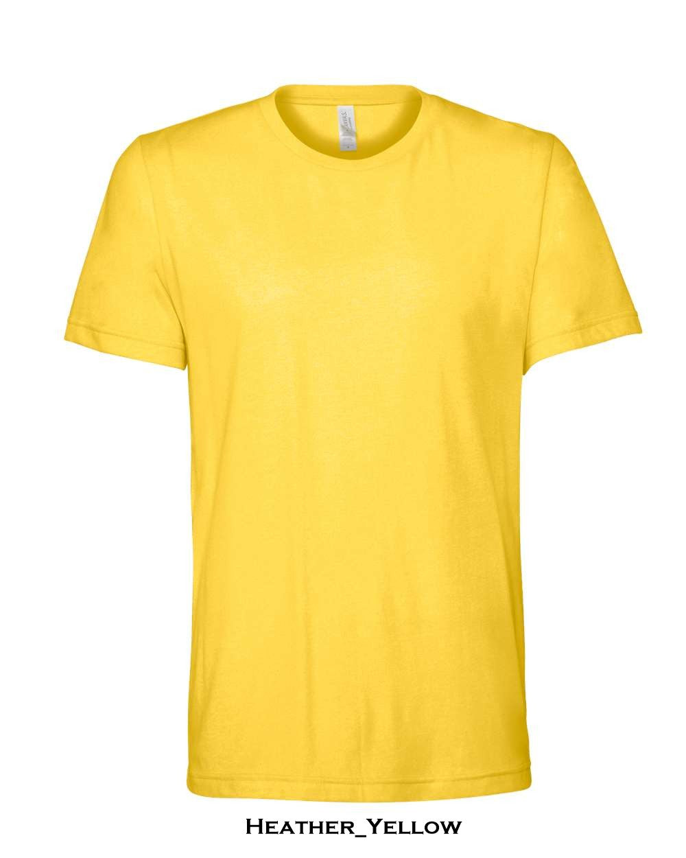 Customized Unisex CVC Jersey Tee - BELLA + CANVAS 3001CVC