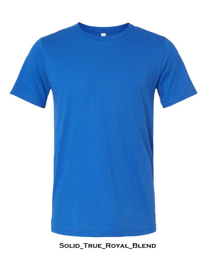 Customized Unisex CVC Jersey Tee - BELLA + CANVAS 3001CVC