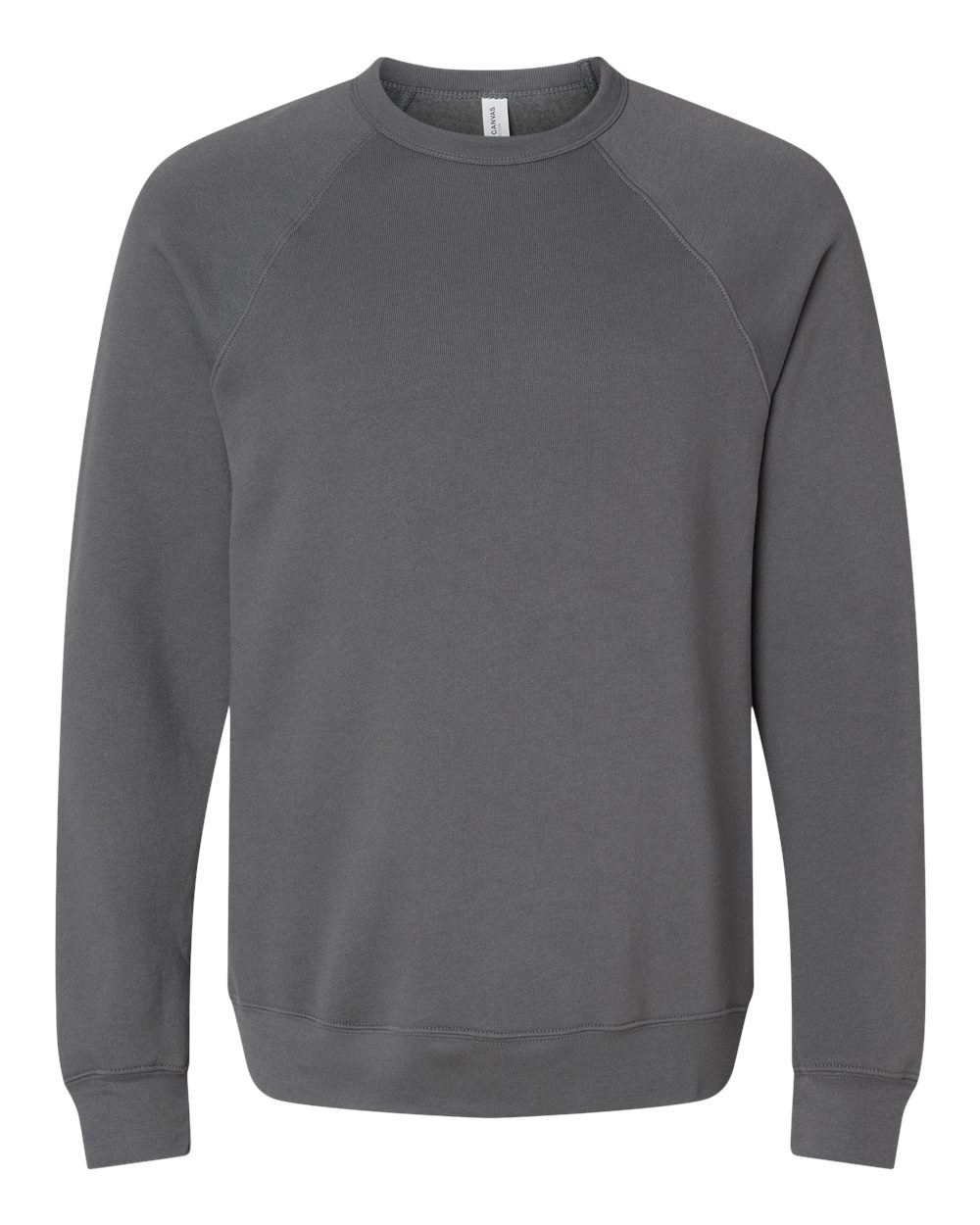 Personalized Unisex Sponge Fleece Raglan Crewneck Sweatshirt - BELLA + CANVAS 3901