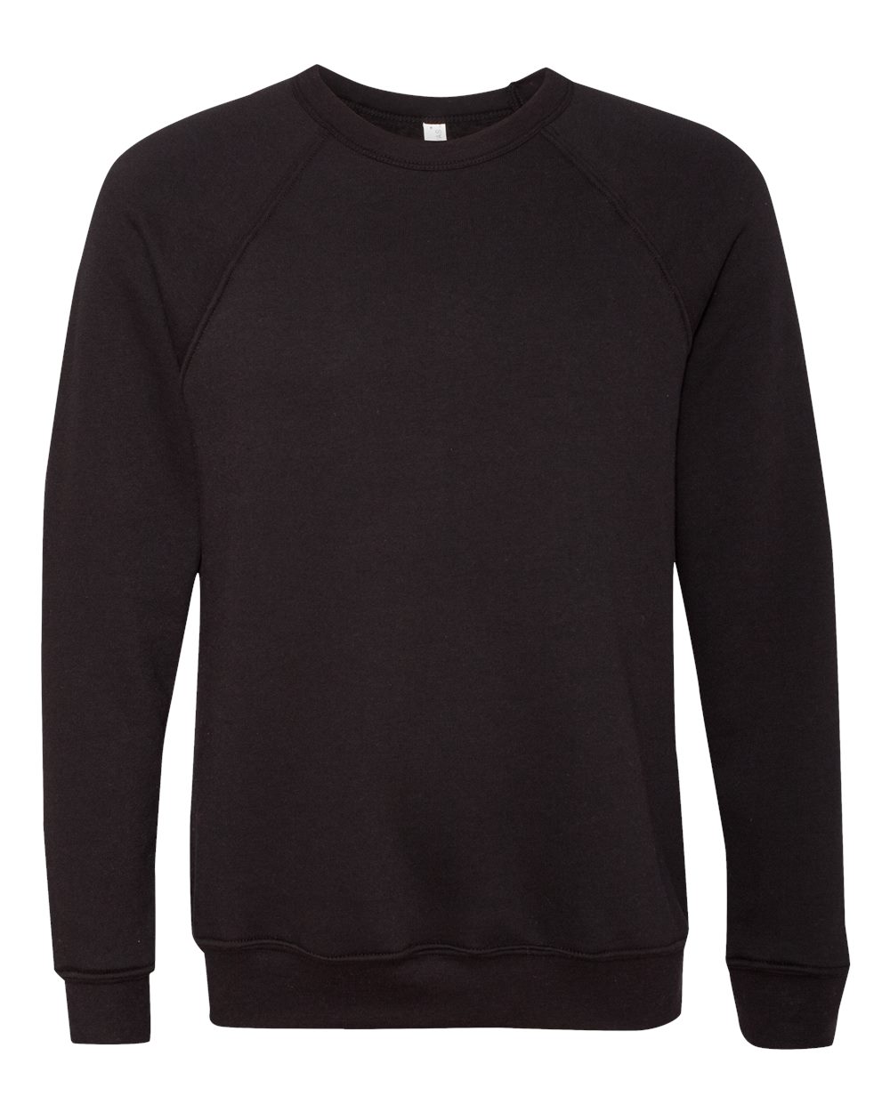 Personalized Unisex Sponge Fleece Raglan Crewneck Sweatshirt - BELLA + CANVAS 3901