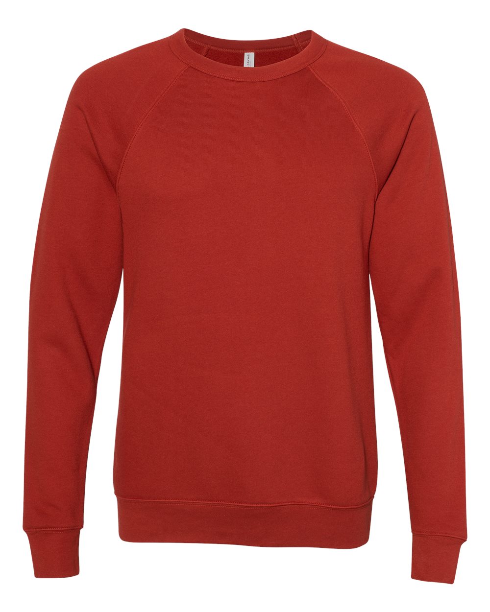 Personalized Unisex Sponge Fleece Raglan Crewneck Sweatshirt - BELLA + CANVAS 3901